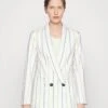 MAX & Co. Opus - Blazer - Light Blue/Green/Off White -Dameskledingwinkel 00ba65adebd046bcb8569bfc7dc306ca