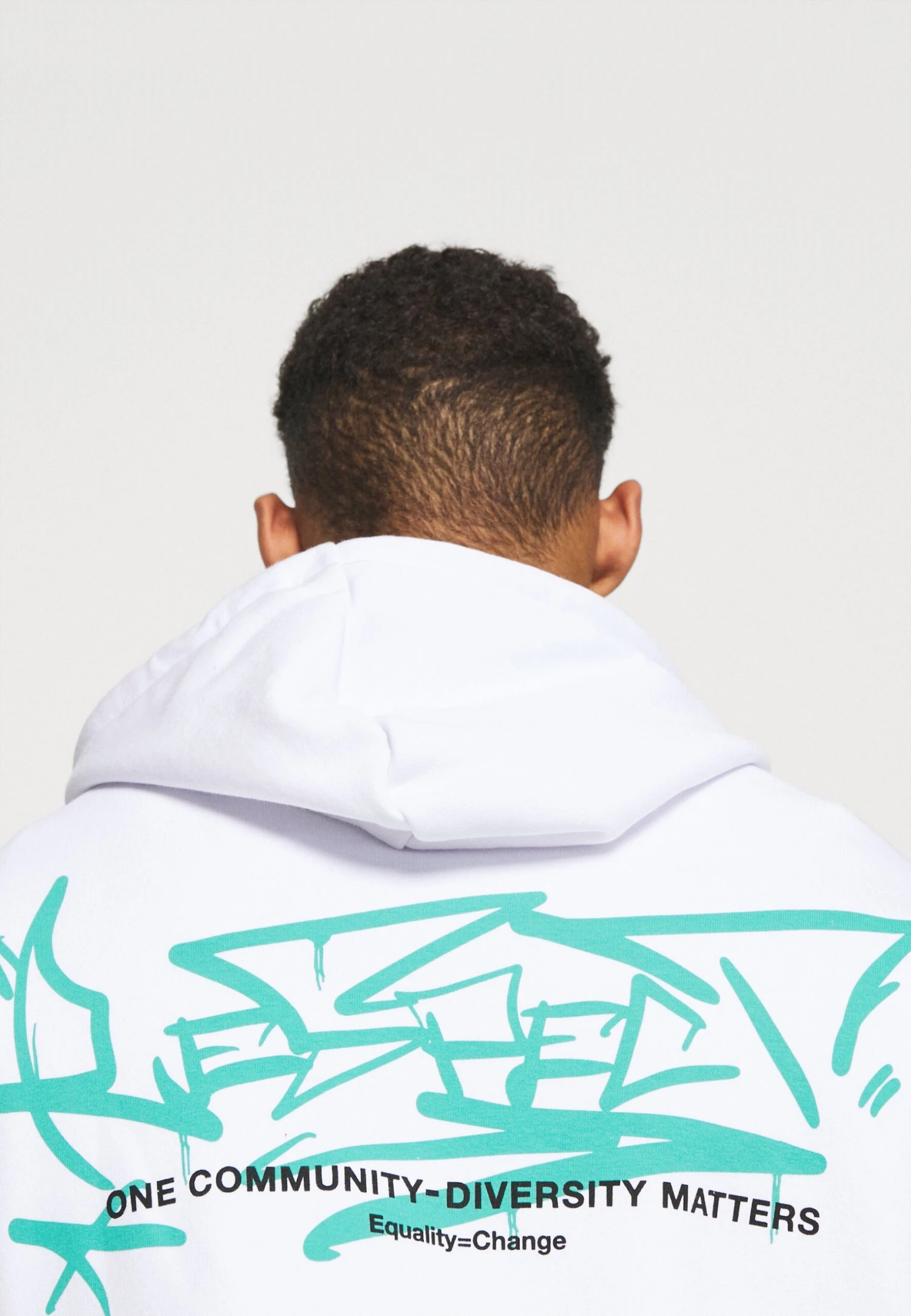 YOURTURN Unisex - Hoodie - White 7 YOURTURN Unisex - Hoodie - White - Afbeelding 5