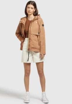 Khujo Zahira3 - Lichte Jas - Toffee -Dameskledingwinkel 05e08539fecb4827ad6031b3e575f041