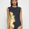 Seafolly Summer Salt Cap Sleeve One Piece - Badpak - Black -Dameskledingwinkel 109d85ec0ded49cbbdf1471cae957a58