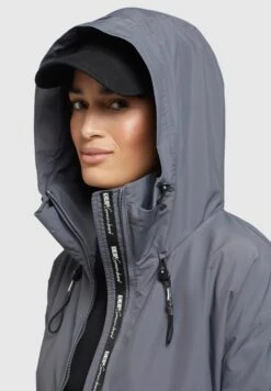 Khujo Blair - Jas - Graublau -Dameskledingwinkel 11333b478c504f70ae2c2ee14d49488c