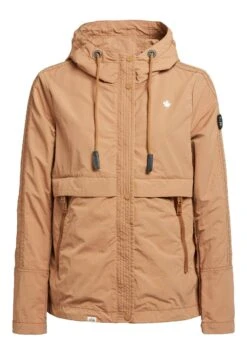 Khujo Zahira3 - Lichte Jas - Toffee -Dameskledingwinkel 173b55347455497daa163dfe3036ab3c