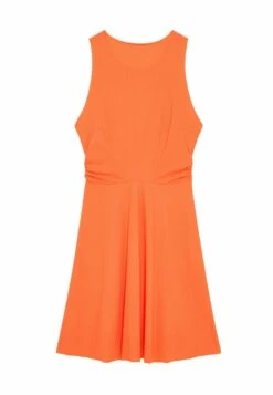 Patrizia Pepe Essential- Jurk - Intense Coral -Dameskledingwinkel 19be06342ebf437a8ed86fca36f16e03