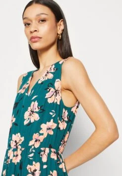 Anna Field Maxi-Jurk - Dark Green/Pink 13 Anna Field Maxi-Jurk - Dark Green/Pink -Dameskledingwinkel 19d6a6683b604f7b8cc76e9d02f6e639