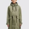 Khujo Nanda4 - Parka - Olivgrün -Dameskledingwinkel 1b709879c92a4bc2b8c4a21f8e84408d