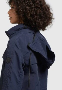 Khujo Mantel Voya3 - Parka - Dunkelblau -Dameskledingwinkel 1feb48d6bf37400dacaa1abb410aa8c7