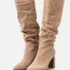 Anna Field Leather - Laarzen - Beige -Dameskledingwinkel 21ef302b23a44ac09a5c7db881e9879a