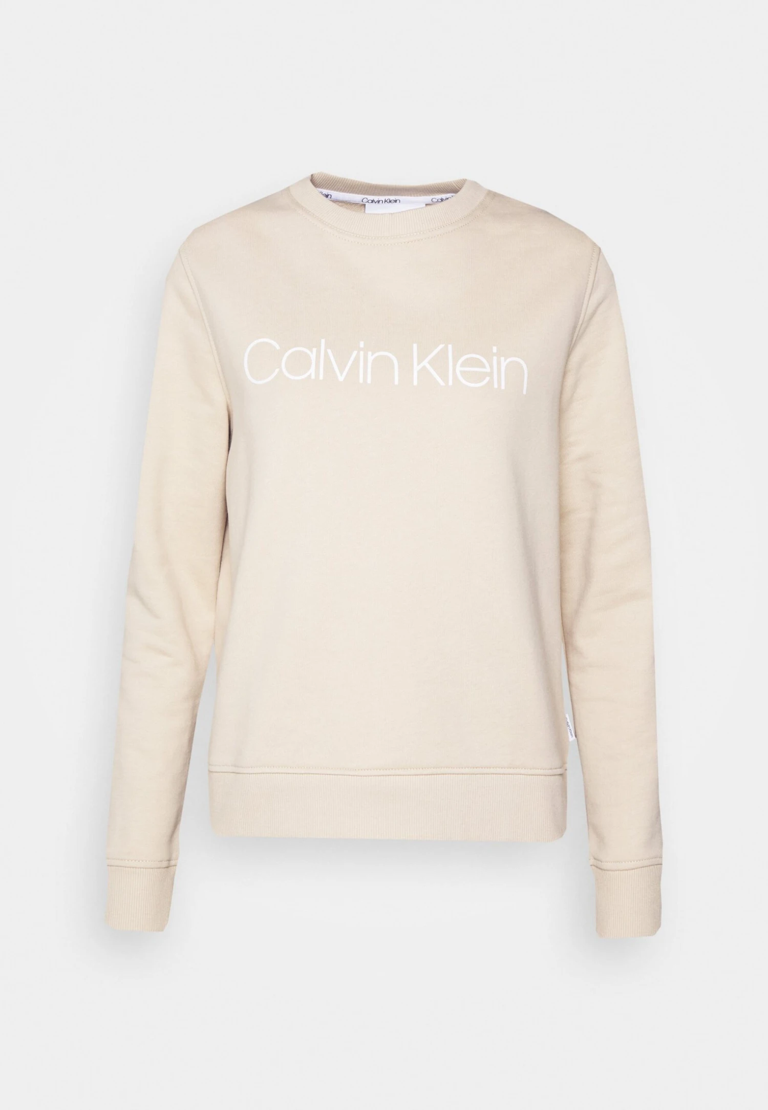 Calvin Klein Core Logo - Sweater - White Clay 6 Calvin Klein Core Logo - Sweater - White Clay - Afbeelding 4