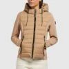 Khujo Ghita Matt - Jas - Beige -Dameskledingwinkel 2a9529d142dc4715b85c7ab70b9b91e0