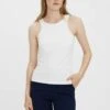 Vero Moda Bianca Sl Noos - Top - Snow White 1 Vero Moda Bianca Sl Noos - Top - Snow White -Dameskledingwinkel 2d072014917345ba81271469c07148a4