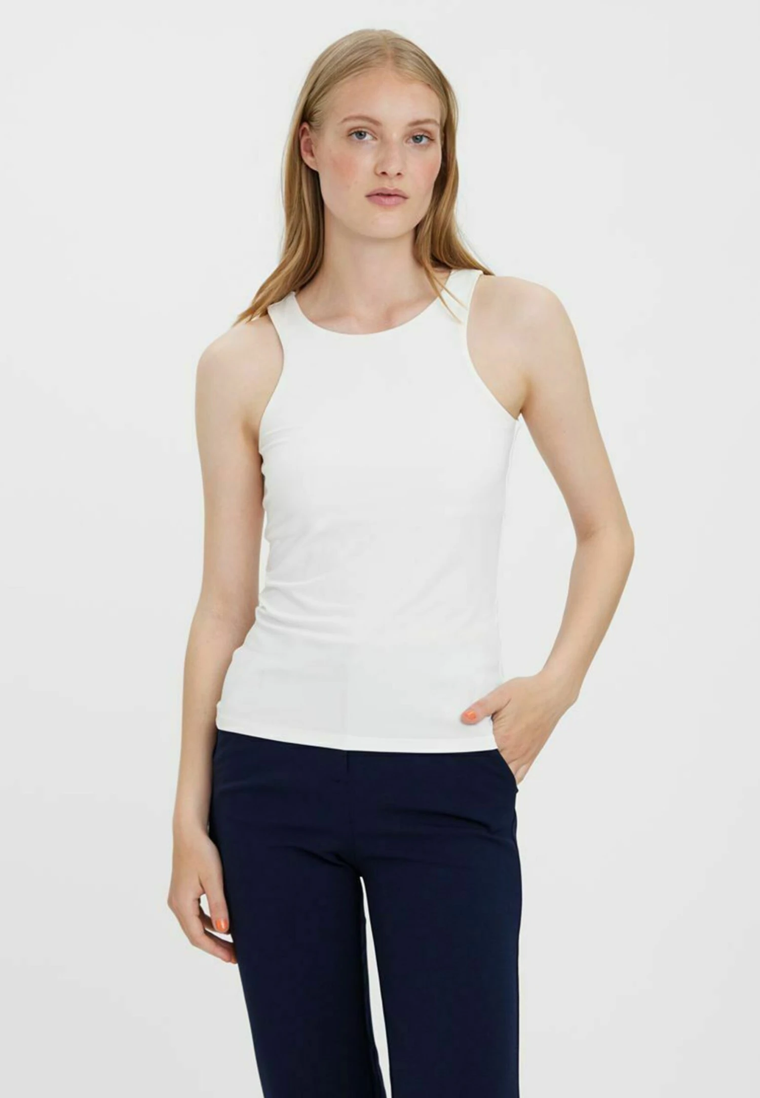 Vero Moda Bianca Sl Noos - Top - Snow White 3 Vero Moda Bianca Sl Noos - Top - Snow White