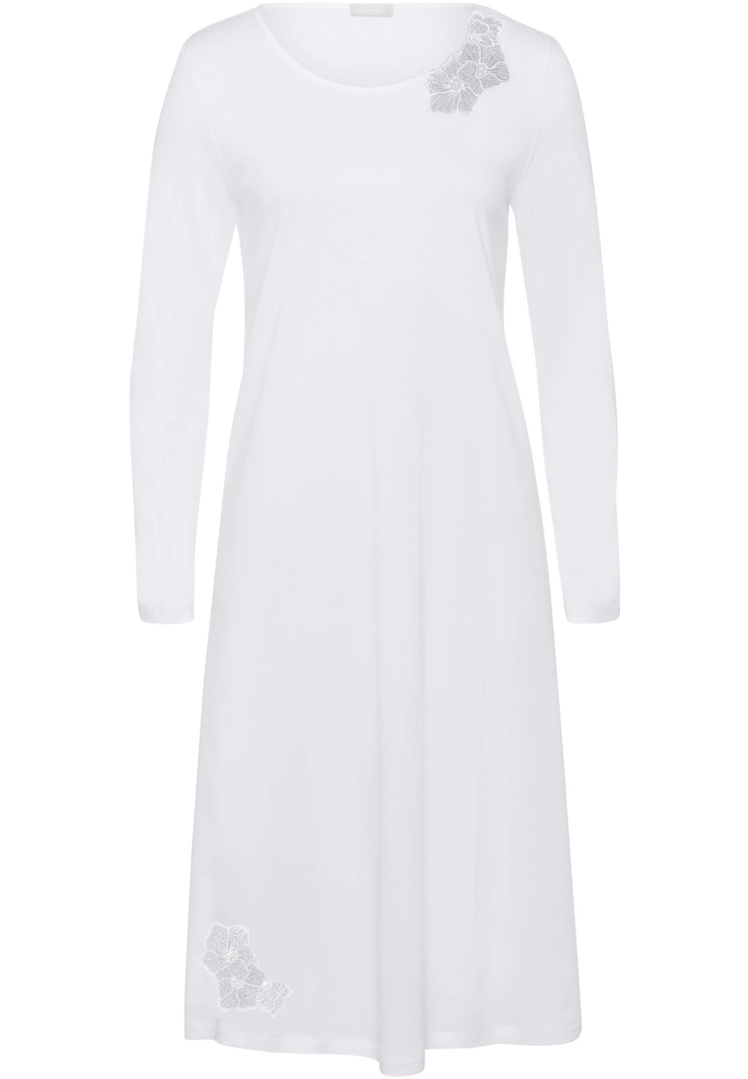 HANRO Naila - Nachtjapon - White 7 HANRO Naila - Nachtjapon - White - Afbeelding 5