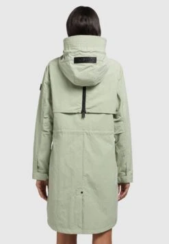 Khujo Adda - Halflange Jas - Blassgrün -Dameskledingwinkel 2fd21b42ecee413b834e8f60bd9720e5