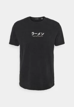 Kaotiko Washed Ramen - T-Shirt Print - Black -Dameskledingwinkel 361d6bb7db604b9886726d58630e1799