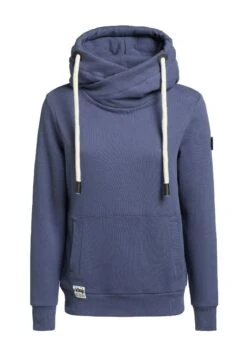 Khujo Rhabea - Hoodie - Dunkelblau -Dameskledingwinkel 36e32cbb00854c40ae4eaeb01bfcc7d3