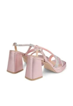 Alma En Pena Falken - Sandalen Met Plateauzool - Rosa -Dameskledingwinkel 3777740ea8a84b26ab59830abe3c5291