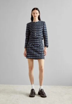 Sandro Recoupe - Blazer - Bleu/Noir -Dameskledingwinkel 390b5defff74488f9d82a4a938352fd2