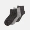 Anna Field Lurex Socks 3 Pack - Sokken - Grey/Black -Dameskledingwinkel 3a9a8570f02344c6a4aefc39406ada84