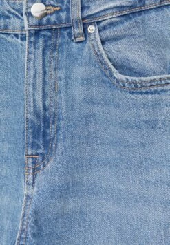 PULL & BEAR High Waist - Straight Leg Jeans - Stone Blue Denim -Dameskledingwinkel 3d6538f94d9e47d38ecce7d75d1ce112