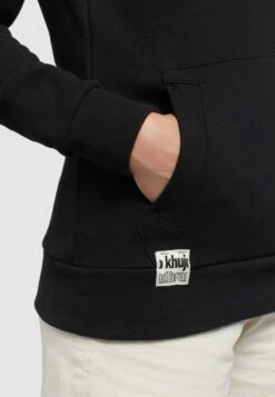 Khujo Rhabea - Hoodie - Schwarz -Dameskledingwinkel 3d6c7af9e5a7458da7d03c288683ed2f