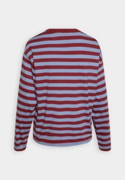 Monki Longsleeve - Dark Red/Blue 13 Monki Longsleeve - Dark Red/Blue -Dameskledingwinkel 3ed181beddaf419b8f42b6d94194ef97