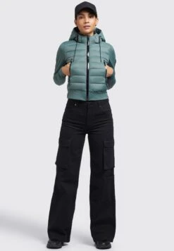 Khujo Dalis Matt - Jas - Kupfergrün -Dameskledingwinkel 400c9970e5dd429cb12f66a900fb8e13