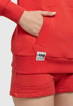 Khujo Rhabea - Hoodie - Rot -Dameskledingwinkel 43e3ac036a8a4cfc95bb4c1b0197a128