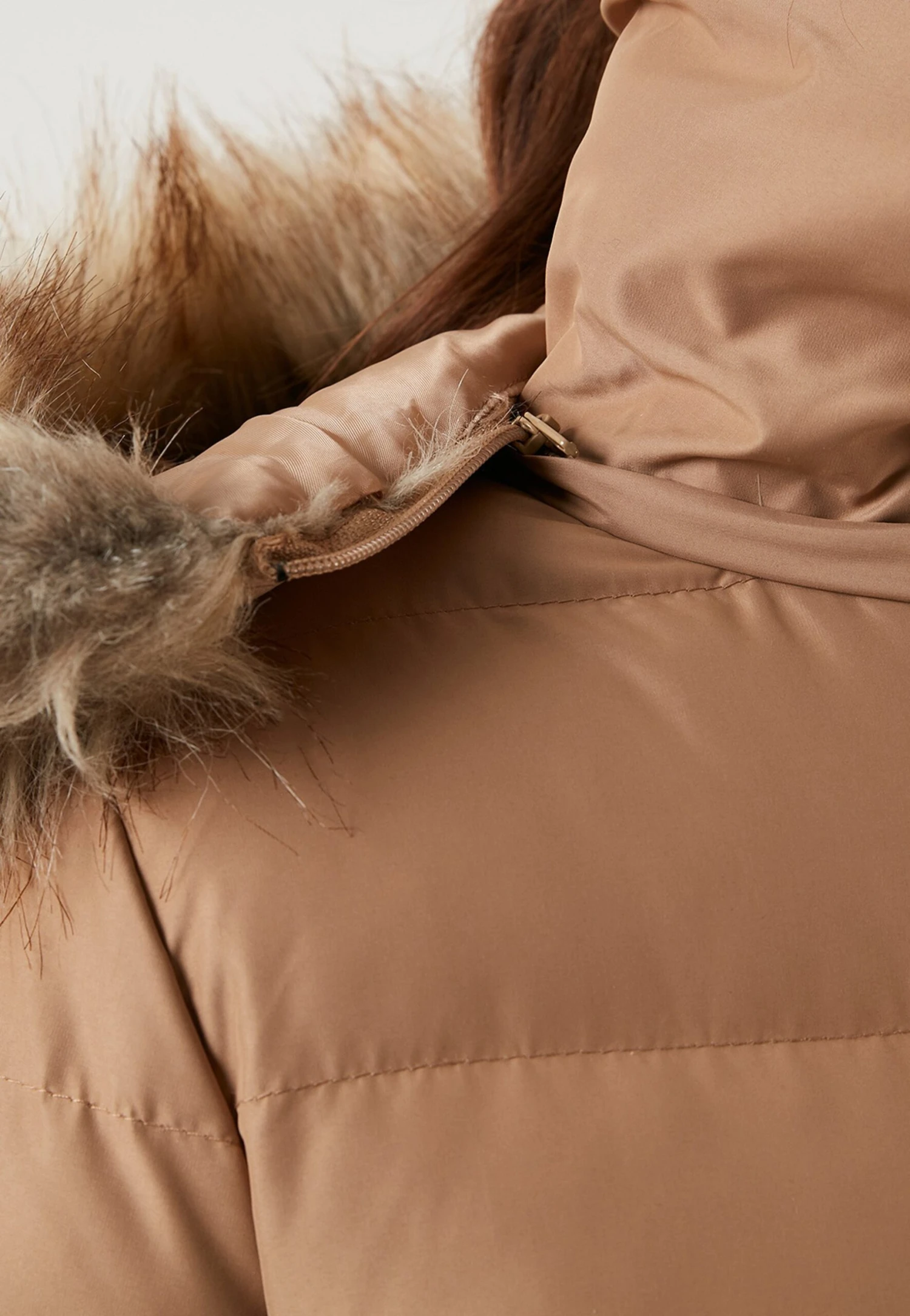 LELA Regular Fit - Winterjas - Camel 8 LELA Regular Fit - Winterjas - Camel - Afbeelding 6