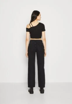 Even&Odd Relaxed Fit Jeans - Black Denim -Dameskledingwinkel 491db932c5c843bba417027e9da58a24