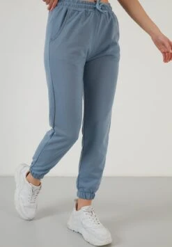 LELA Slim Fit - Trainingsbroek - Baby Blue -Dameskledingwinkel 4b39960b578b4beda1a5a30c7a733f26