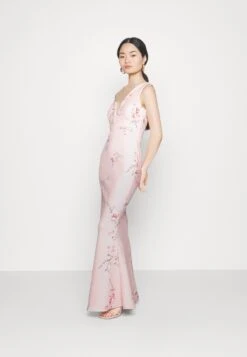 Wedding Gigi One Shoulder Print Maxi - Galajurk - Peach Print -Dameskledingwinkel 4d43fd1f8e4b437c9bec14de677d48bc