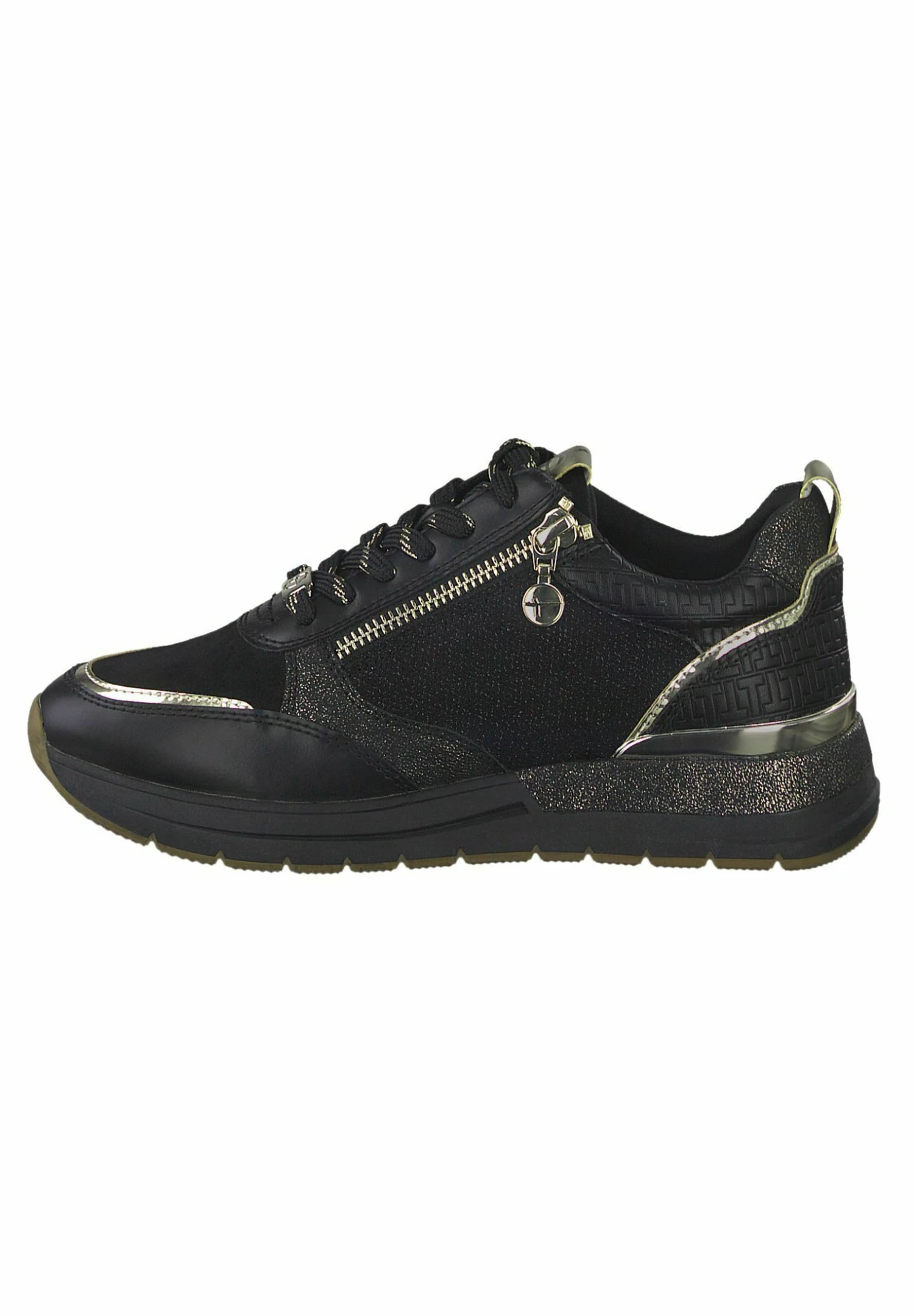 Tamaris Sneakers Laag - Black Gold 3 Tamaris Sneakers Laag - Black Gold