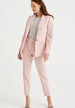 WE FASHION Nauwsluitende - Marly - Blazer - Pink -Dameskledingwinkel 550be27b7a2849188c8a235974a6ba01