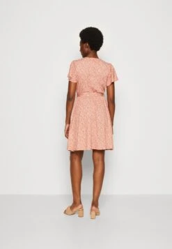 Anna Field Jurk - Brown/White -Dameskledingwinkel 56716e2dceb149bca2945cffdfdbe7e2