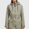 Khujo Lauren - Parka - Khaki 1 Khujo Lauren - Parka - Khaki -Dameskledingwinkel 5dbc2a91fc454e649a044cebe26dbd81
