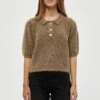 Minus Mille - Poloshirt - Sand Melange 2 Minus Mille - Poloshirt - Sand Melange -Dameskledingwinkel 61f91262182444dfaf70b684462d960f