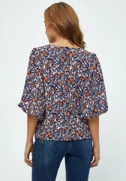 Minus Selia 3/4 Sleeve- Blouse - Ash Rose Print -Dameskledingwinkel 6252e26260924f8faad835915b3ce94f