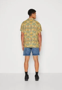 Kaotiko Shirt Jordania Unisex - Overhemdblouse - Mustard -Dameskledingwinkel 69b09e957bd141f38c758deb319b3dbf