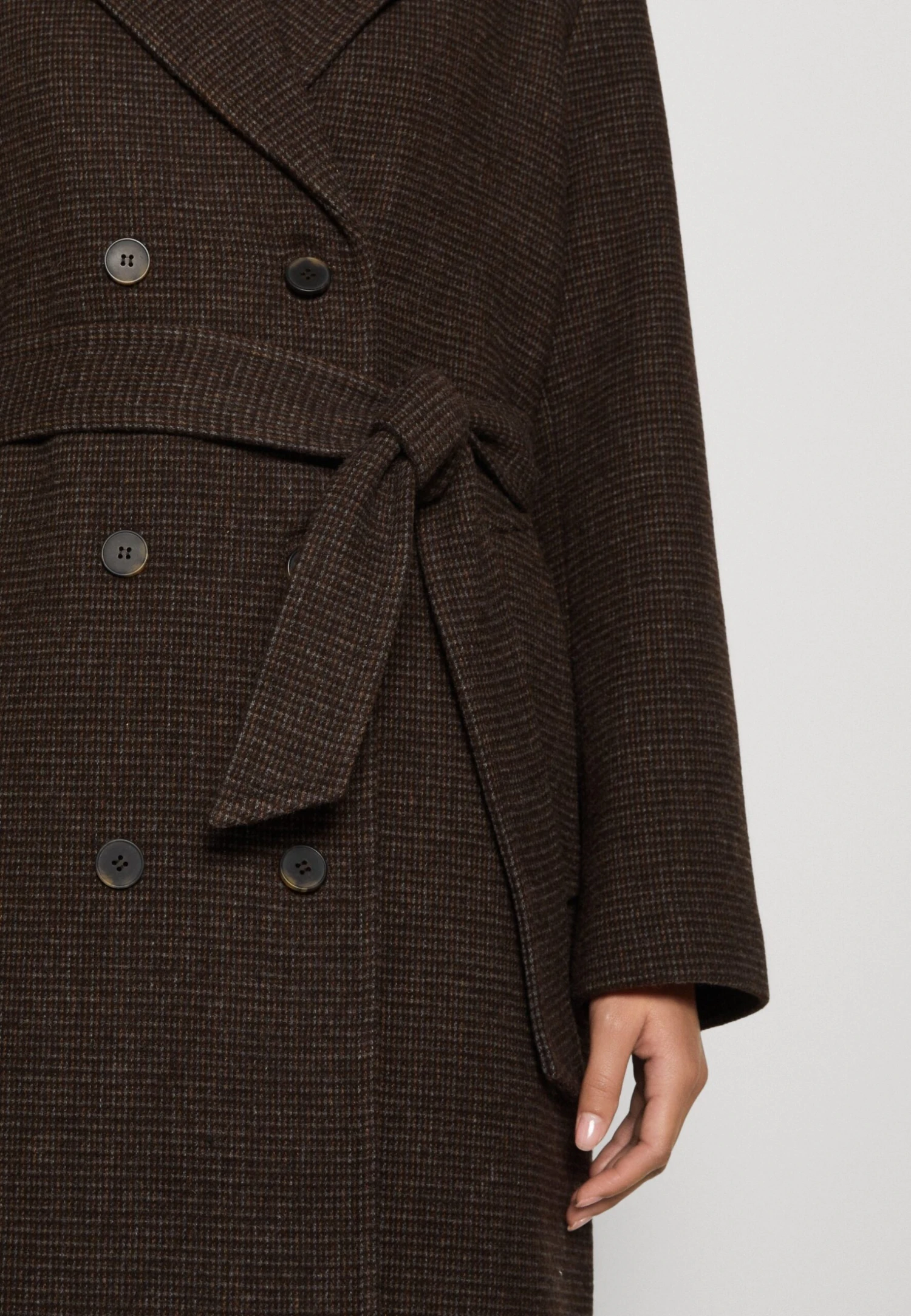 Selected Femme Slfmilo Coat - Mantel - Java Check 8 Selected Femme Slfmilo Coat - Mantel - Java Check - Afbeelding 6