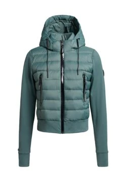 Khujo Dalis Matt - Jas - Kupfergrün -Dameskledingwinkel 71926a2f3ef94869a2bb6c11b1119c8d