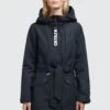 Khujo Lauren - Parka - Dunkelgrau -Dameskledingwinkel 7228ecd5b33b4234bc0af07440ac71fb