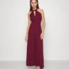 Wal G Arry Wide Leg- Jumpsuit - Wine -Dameskledingwinkel 72a25eafc957449b83b920b11c409777