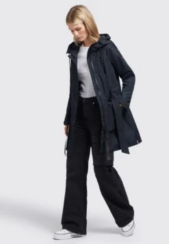 Khujo Lauren - Parka - Dunkelgrau -Dameskledingwinkel 737ebb50d8d2481b8fa9c5550ea59414