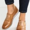 Anna Field Leather - Sportieve Veterschoenen - Cognac -Dameskledingwinkel 741100c046ad4bf7b06586999e66b1f3