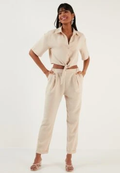 LELA Slim Fit - Broek - Stone -Dameskledingwinkel 7861888e13c04f82aab0391324617769