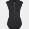 Seafolly Collective Zip Front One Piece - Badpak - Black -Dameskledingwinkel 7a160b990e3d469bb37dd40e4beedd76