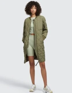 Khujo Mary - Winterjas - Olivgrün -Dameskledingwinkel 7c85a695d6cc4529aefeeb5353cced4c