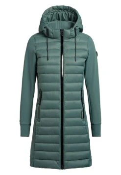 Khujo Ruth Matt - Winterjas - Kupfergrün -Dameskledingwinkel 83eba495154e48c58758e196cca500d7