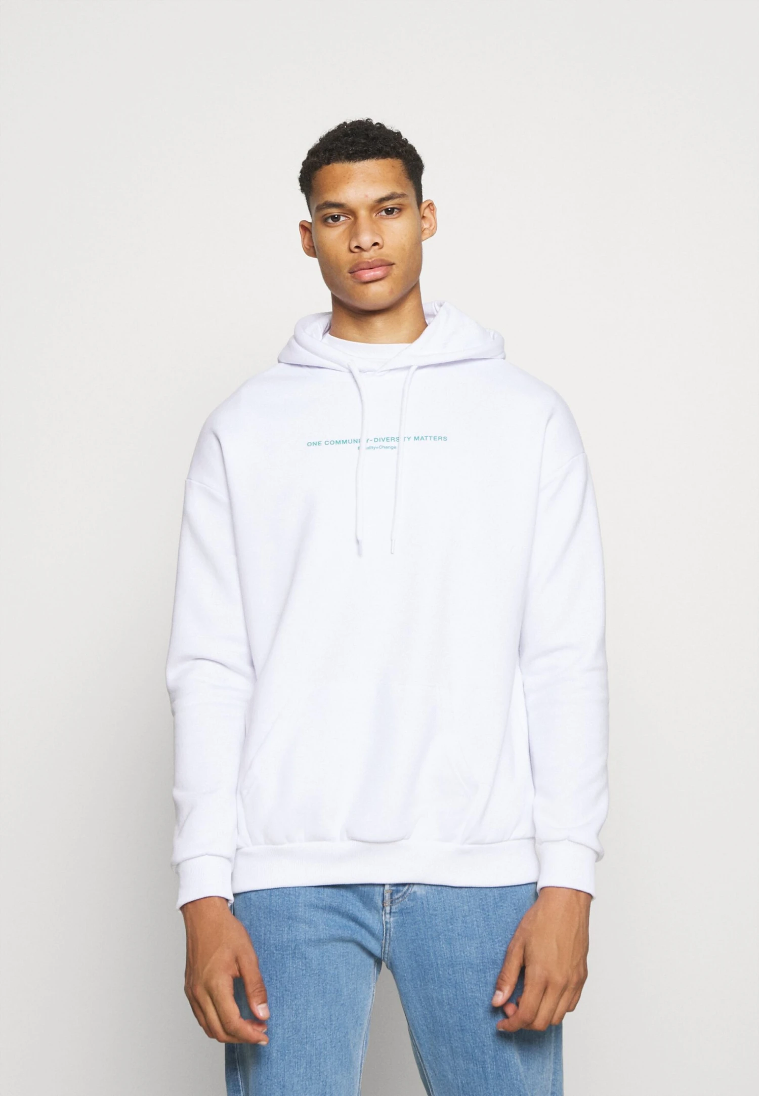YOURTURN Unisex - Hoodie - White 5 YOURTURN Unisex - Hoodie - White - Afbeelding 3