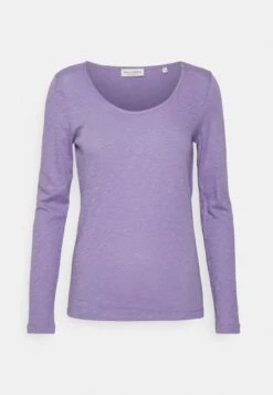 Marc O'Polo Deep Round Neck - Longsleeve - Sunbleached Purple